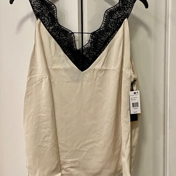 Stunning Ivory Women’s Plus size Lace Trim Satin Cami, brand new condition. - Picture 8 of 11